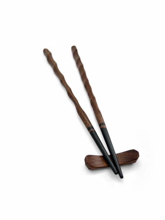 Spiral Style Chop Sticks