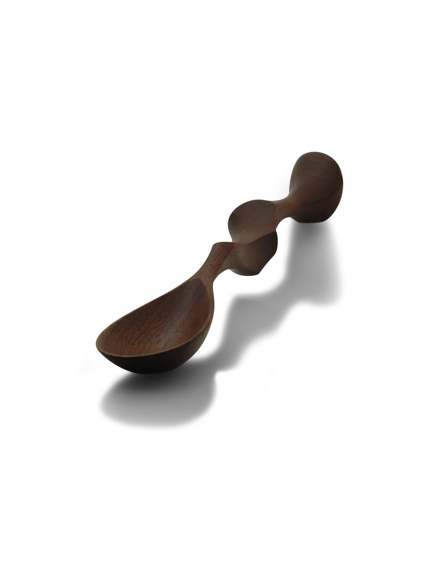 Large Walnut Wall Spoon