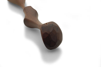 Large Walnut Wall Spoon