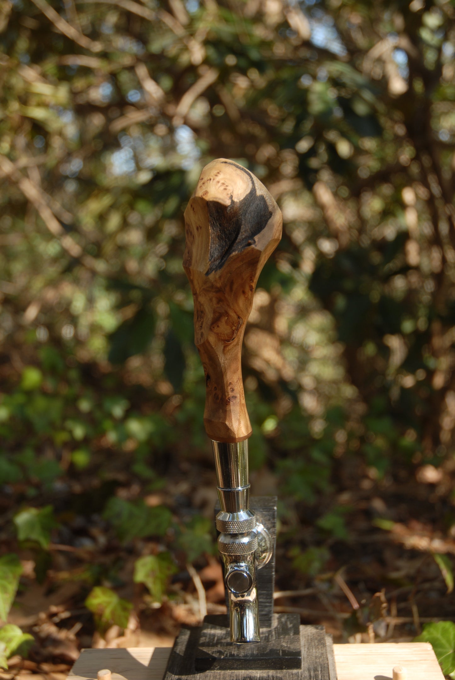 Elm burl Tap Handle