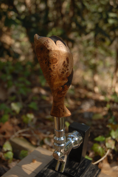 Elm burl Tap Handle